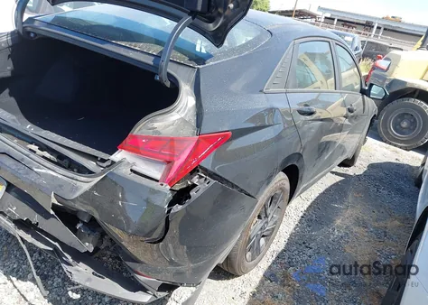 2023 Hyundai Elantra Hybrid Blue from USA, damaged, VIN KMHLM4AJ2PU044547